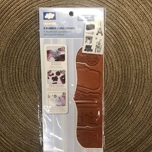 Cloud9 Travel Rubber Cling Stamps